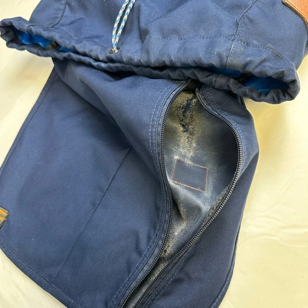 Patagonia Backpack Blue Hiking Travel Outdoor Bag Worn Distressed OS